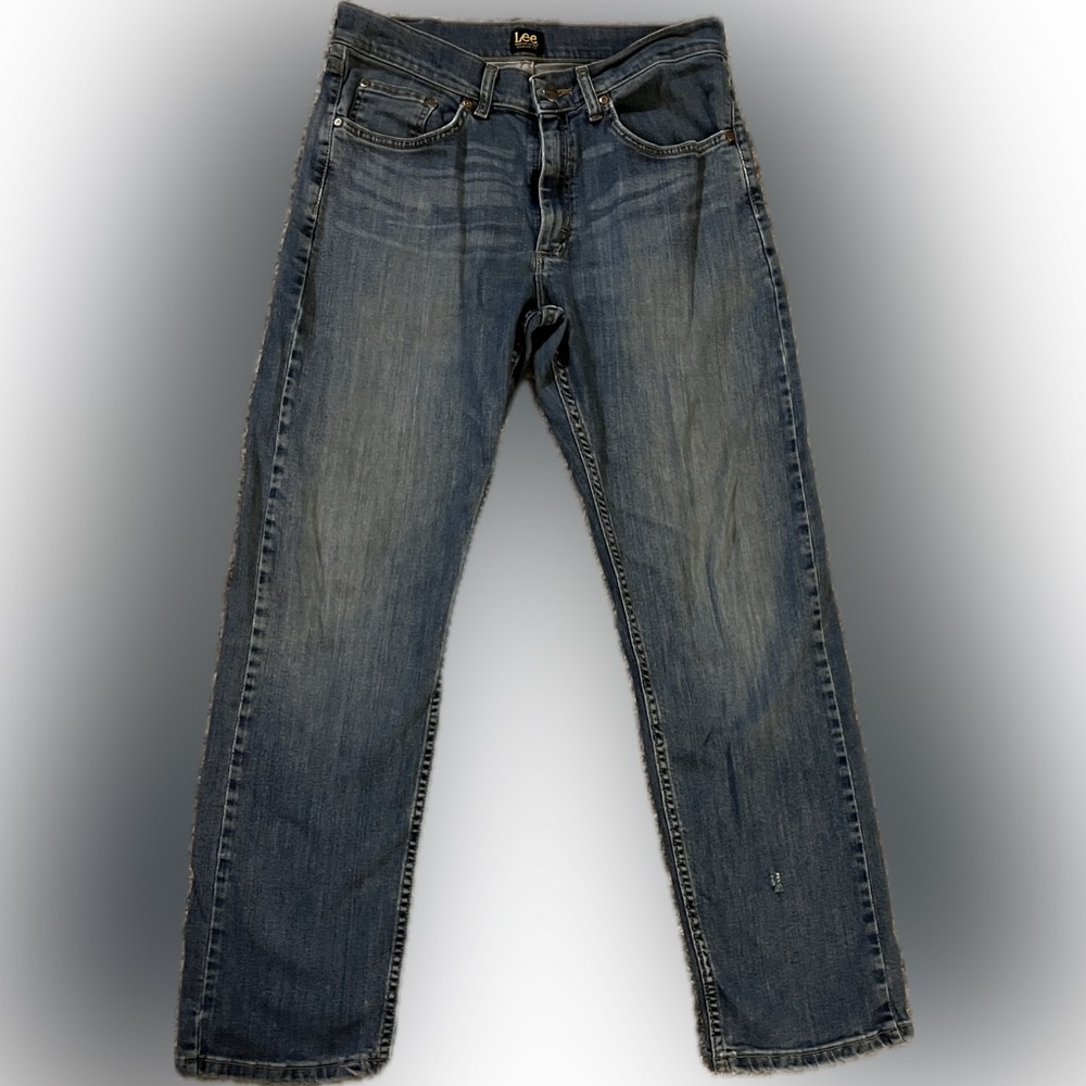 Lee Blue Straight Jeans Classic Style